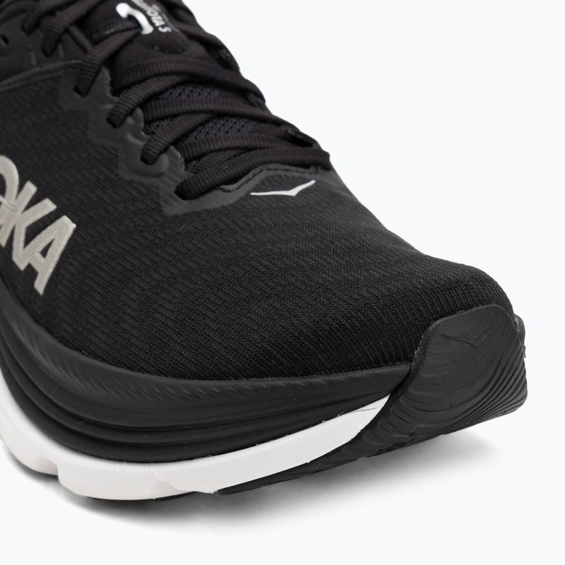 Men's running shoes HOKA Skyflow Wide black/white 7