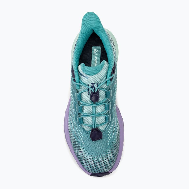 HOKA Speedgoat 5 children's running shoes ocean mist/lilac mist 5