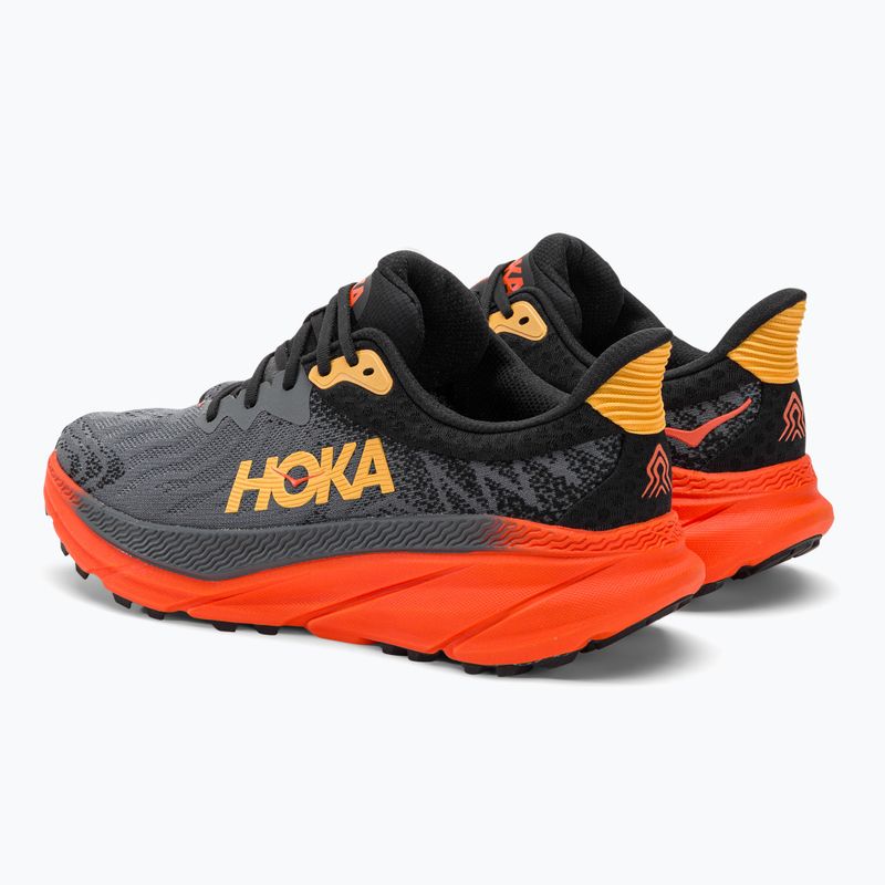 HOKA Challenger ATR 7 castlerock/flame men's running shoes 3