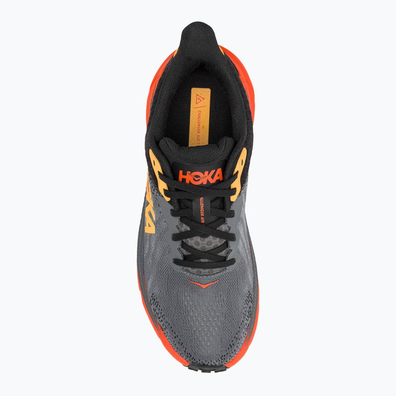 HOKA Challenger ATR 7 castlerock/flame men's running shoes 6