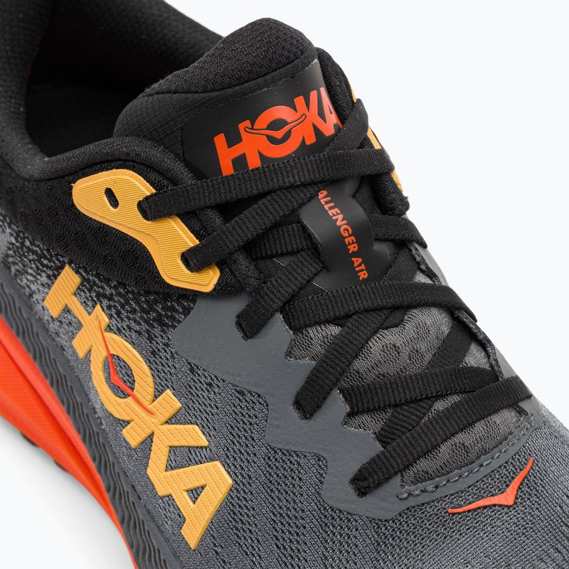 HOKA Challenger ATR 7 castlerock/flame men's running shoes 8