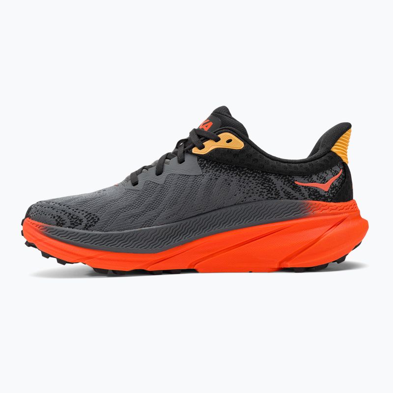 HOKA Challenger ATR 7 castlerock/flame men's running shoes 10