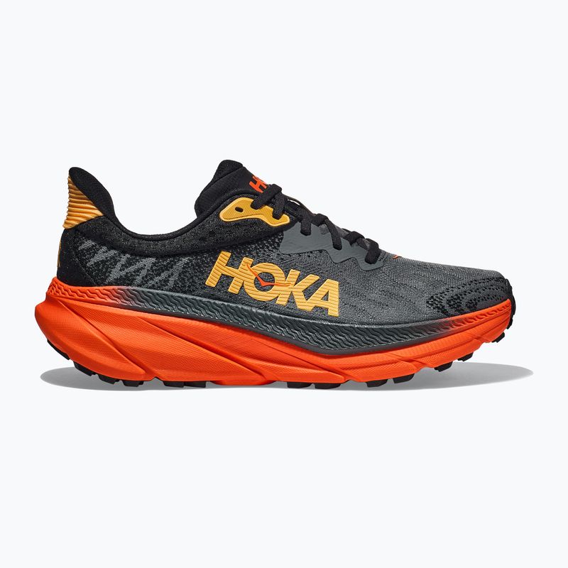 HOKA Challenger ATR 7 castlerock/flame men's running shoes 12