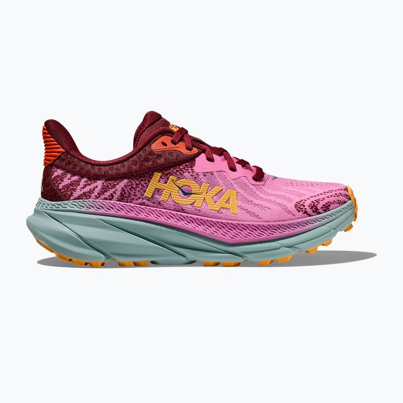 Women's running shoes HOKA Challenger ATR 7 strawberry/cabernet 7