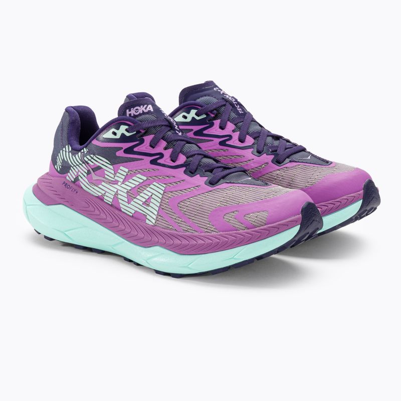 Women's running shoes HOKA Tecton X 2 orchid flower/night sky 4