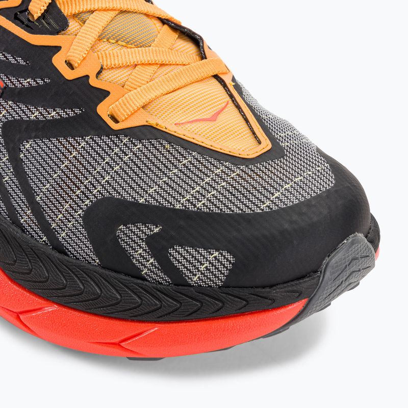 Men's running shoes HOKA Tecton X 2 black/flame 7