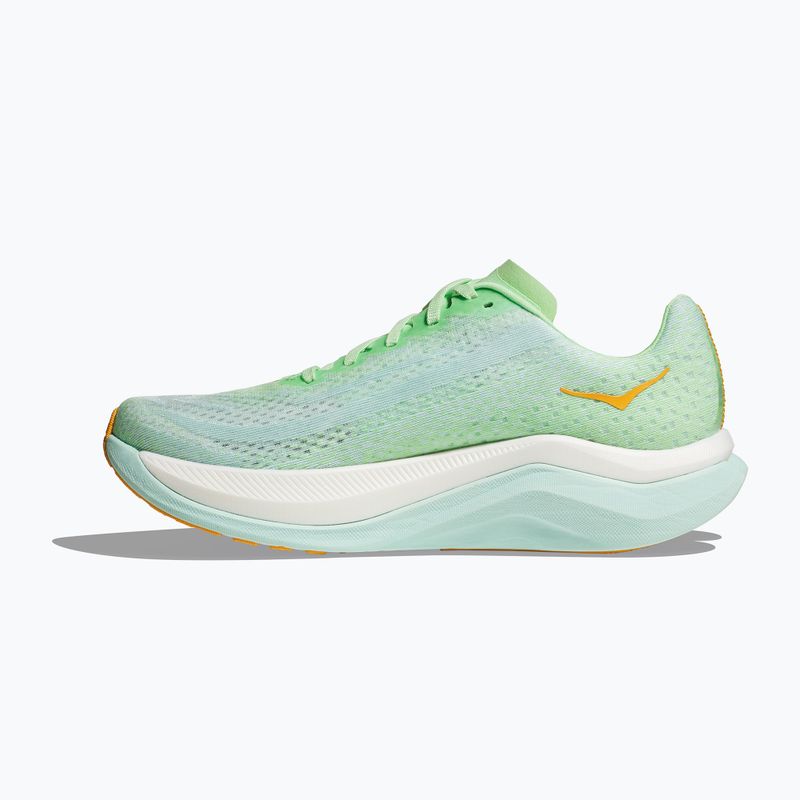 Women's running shoes HOKA Mach X lime glow/sunlit ocean 13