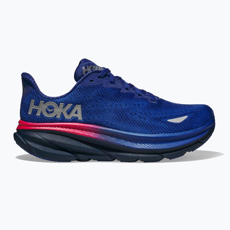 Women's running shoes HOKA Clifton 9 GTX dazzling blue/evening sky 8