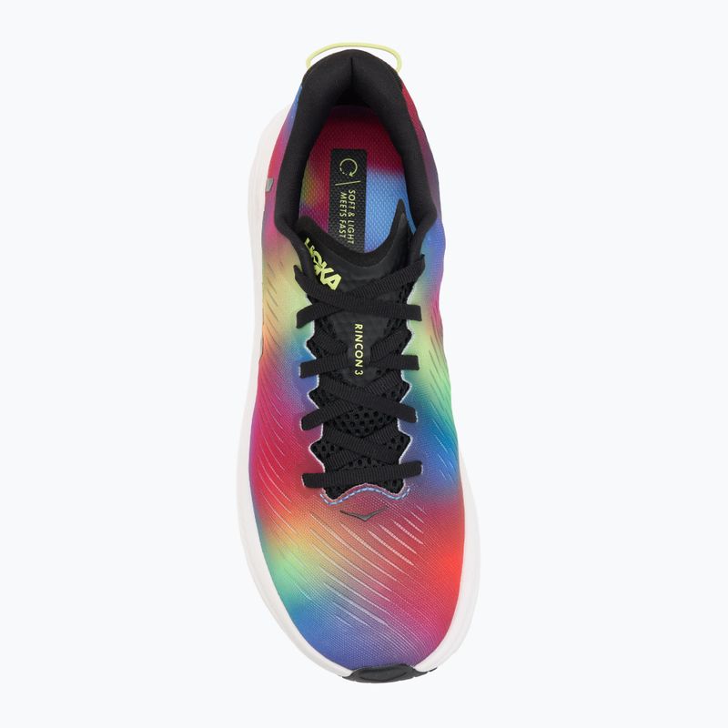 Men's running shoes HOKA Rincon 3 black/multi 5