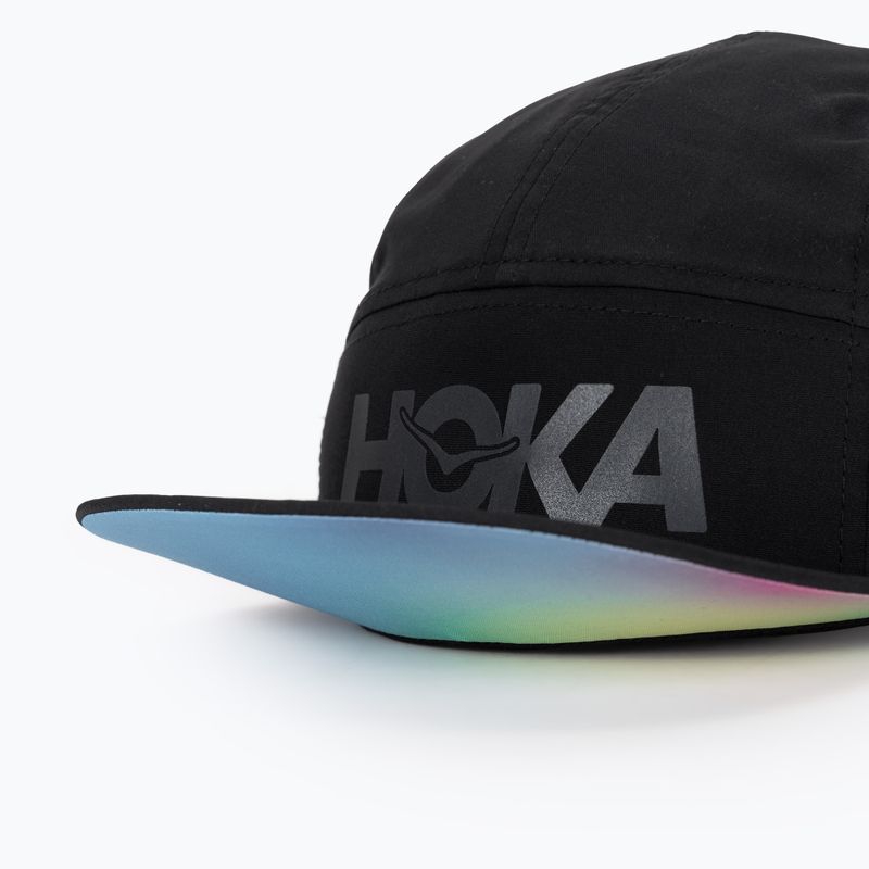 HOKA Performance black/multi baseball cap 3