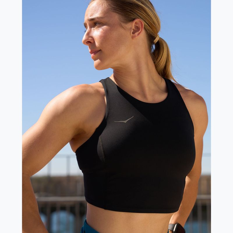 Training bra HOKA Elaro Crop black 5