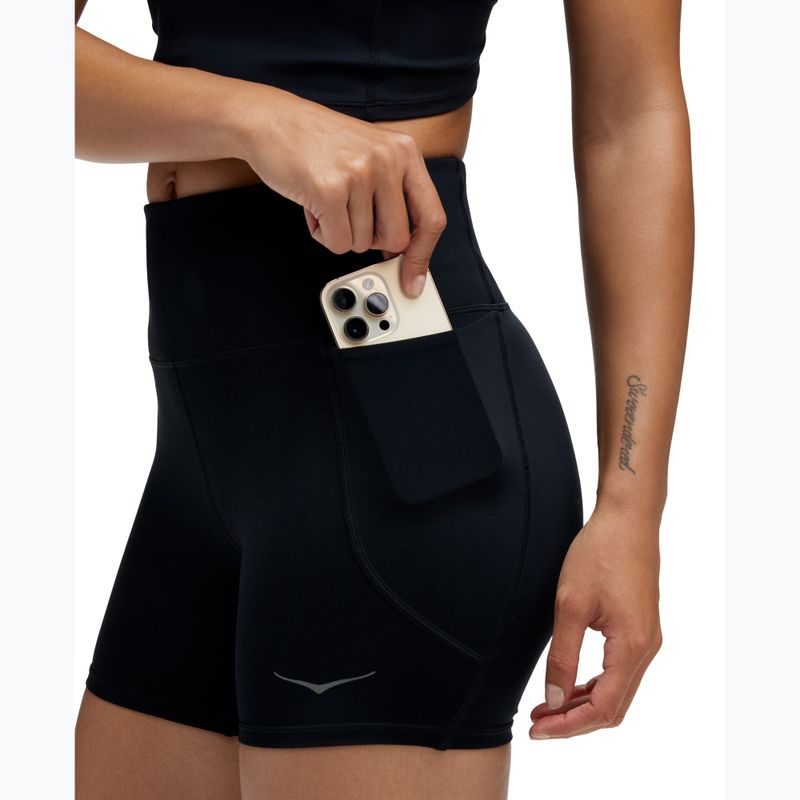 Women's shorts HOKA Elaro 5" Bike black 4