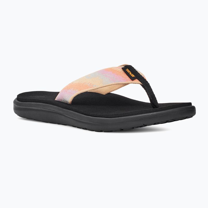 Women's Teva Voya Flip flip flops magic peach bloom 8