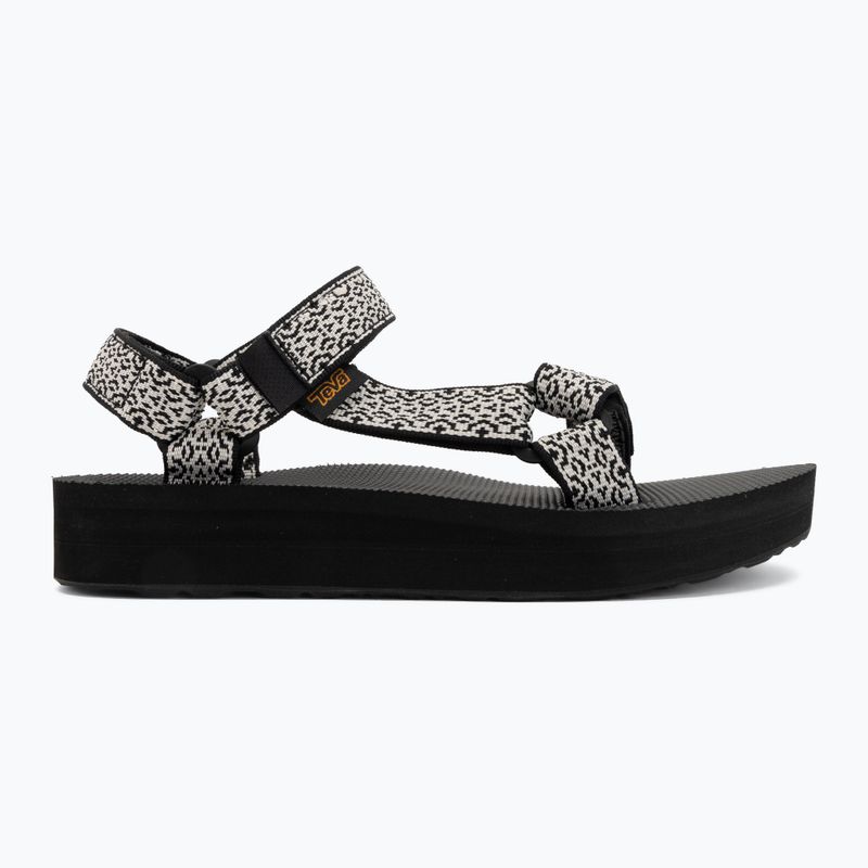 Women's sandals Teva Midform Universal black/white 2