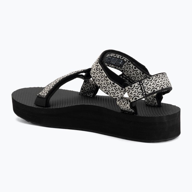 Women's sandals Teva Midform Universal black/white 3