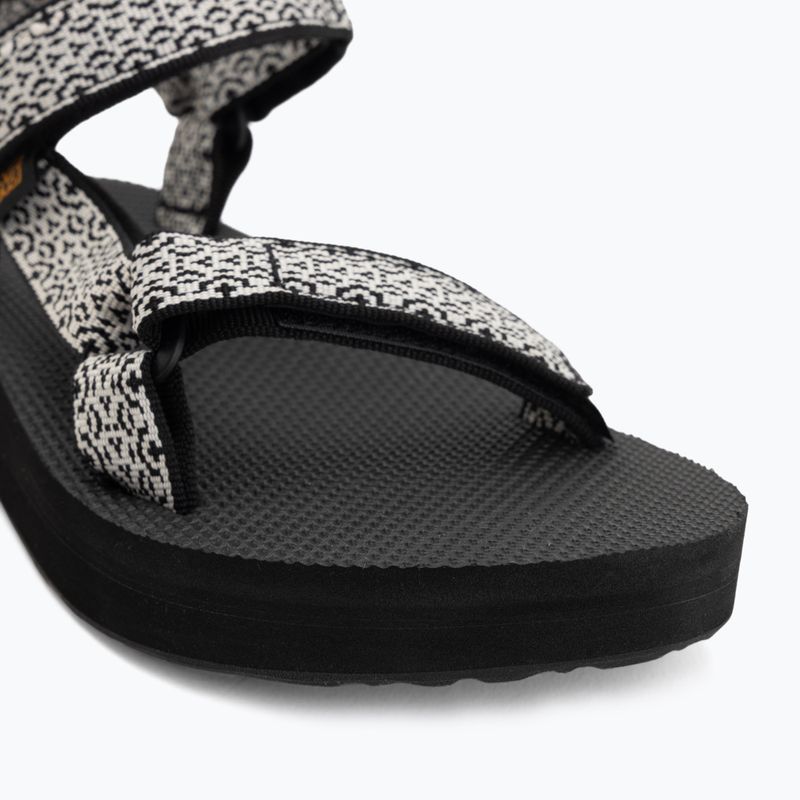 Women's sandals Teva Midform Universal black/white 7