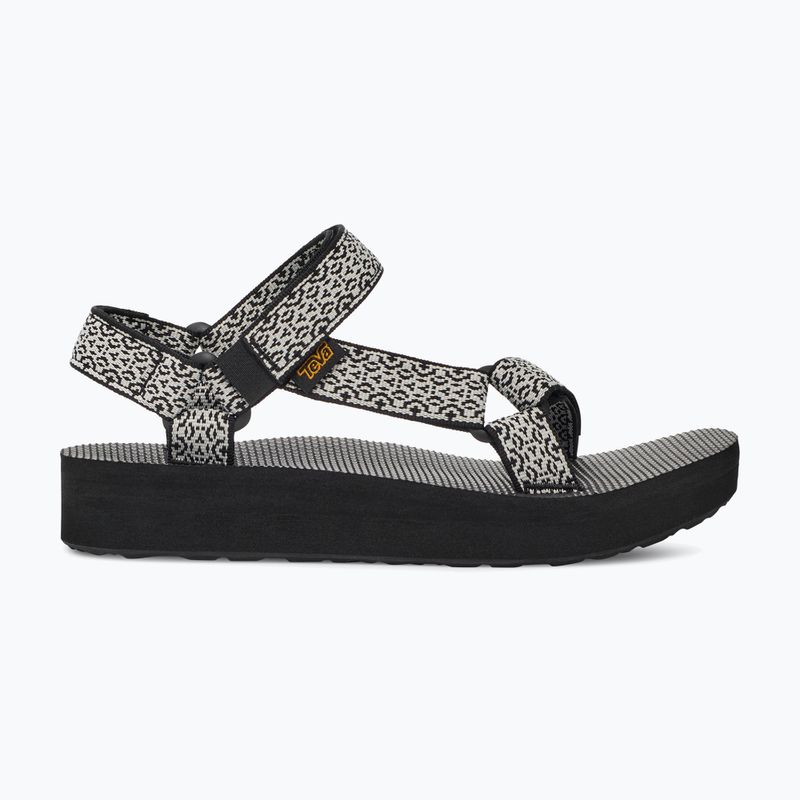 Women's sandals Teva Midform Universal black/white 2