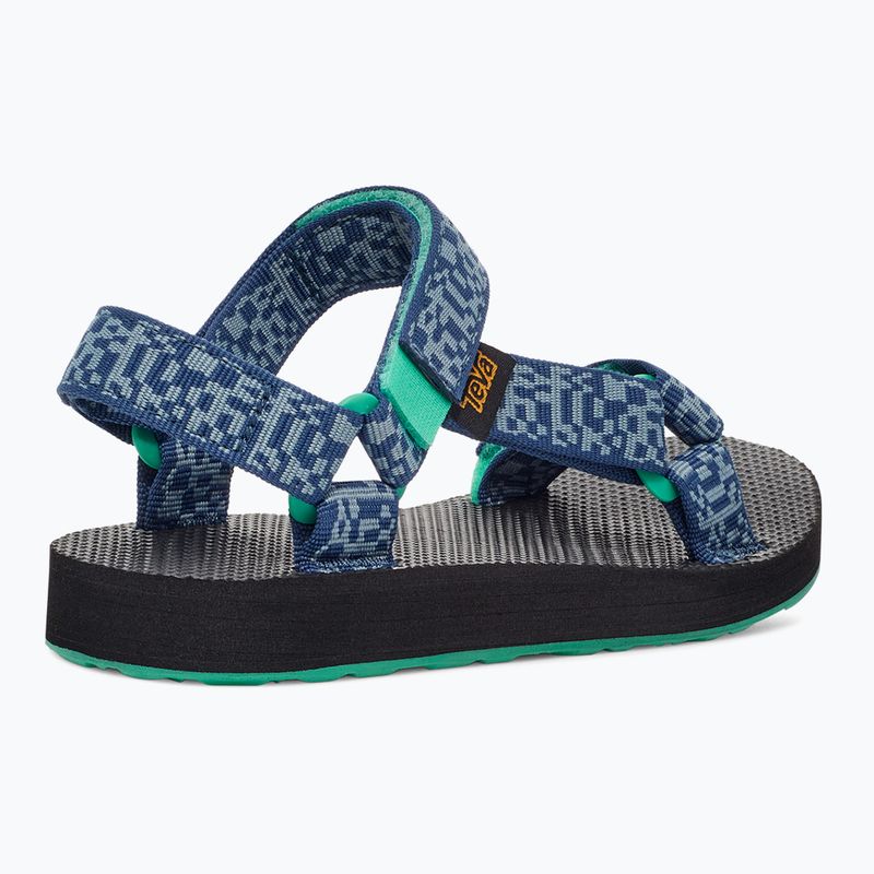 Teva Original Universal radio blue opal children's sandals 11