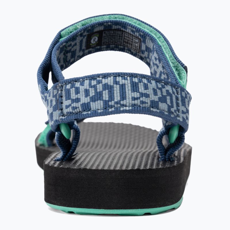 Teva Original Universal radio blue opal children's sandals 6
