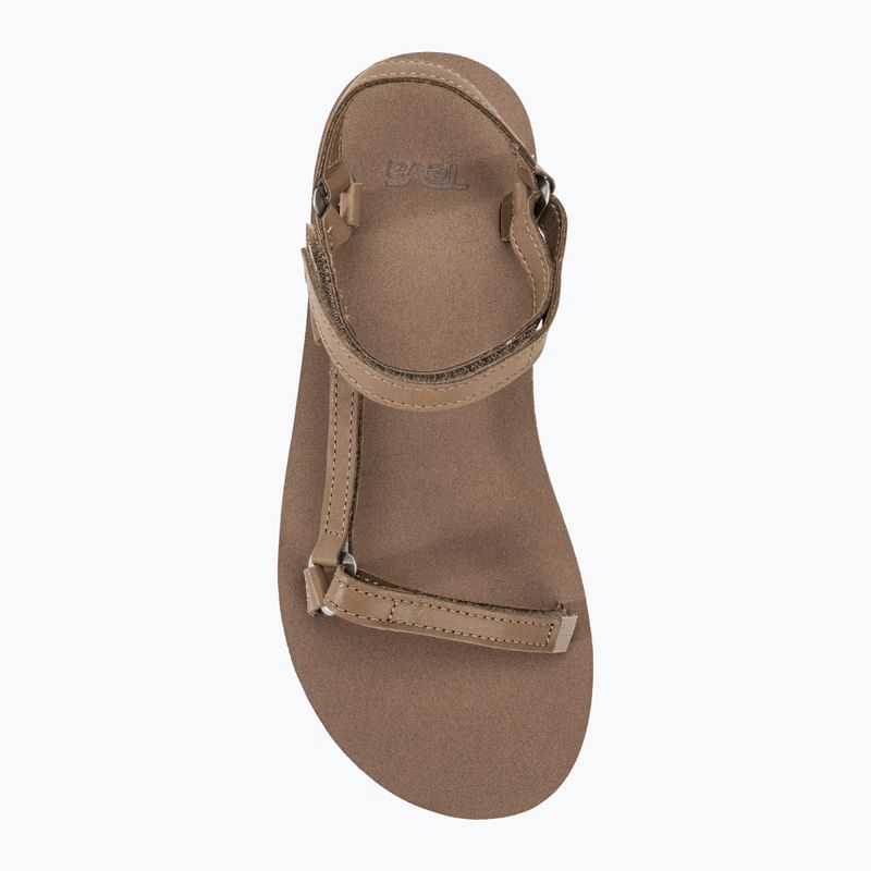 Women's Teva Original Universal Slim Lea acron sandals 6