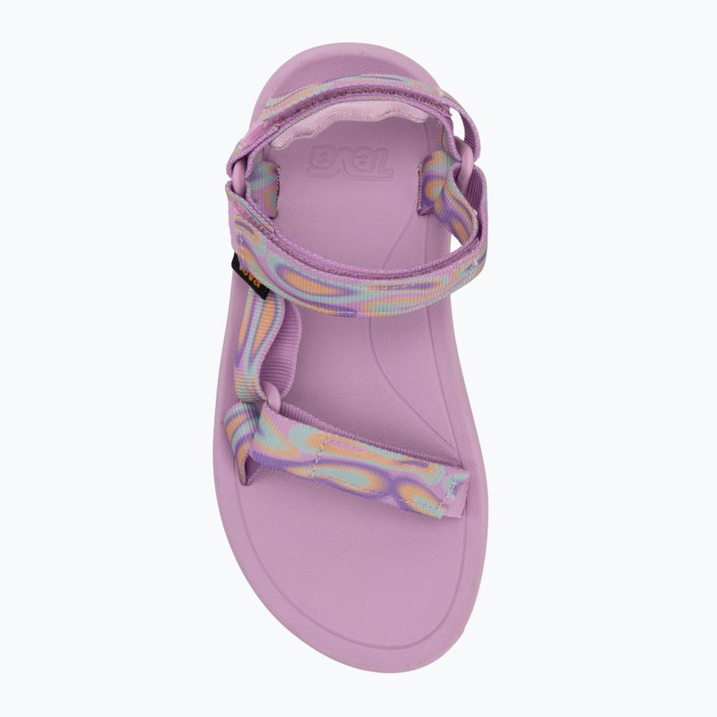 Teva Hurricane XLT2 Groovy children's sandals galactic pastel pink 5