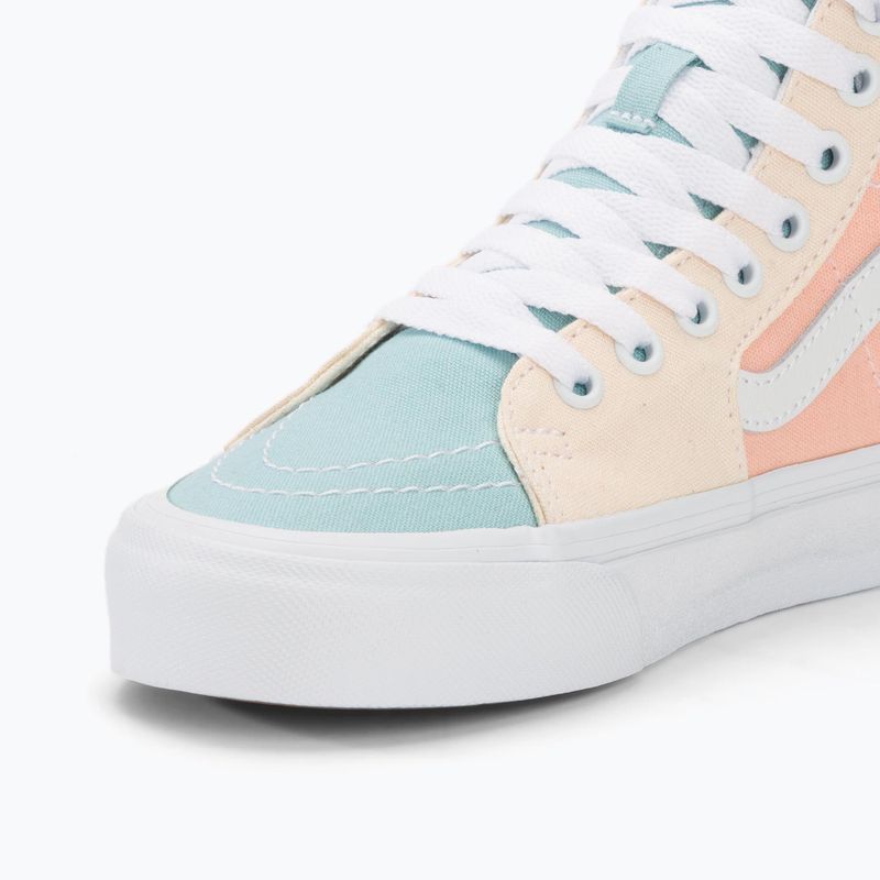 Vans UA SK8-Hi Tapered Pastel Block shoes multi/true white 7