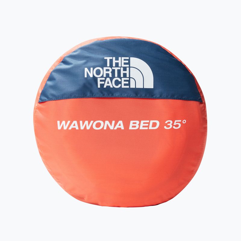 The North Face Wawona Bed 35 retro orange sleeping bag 5