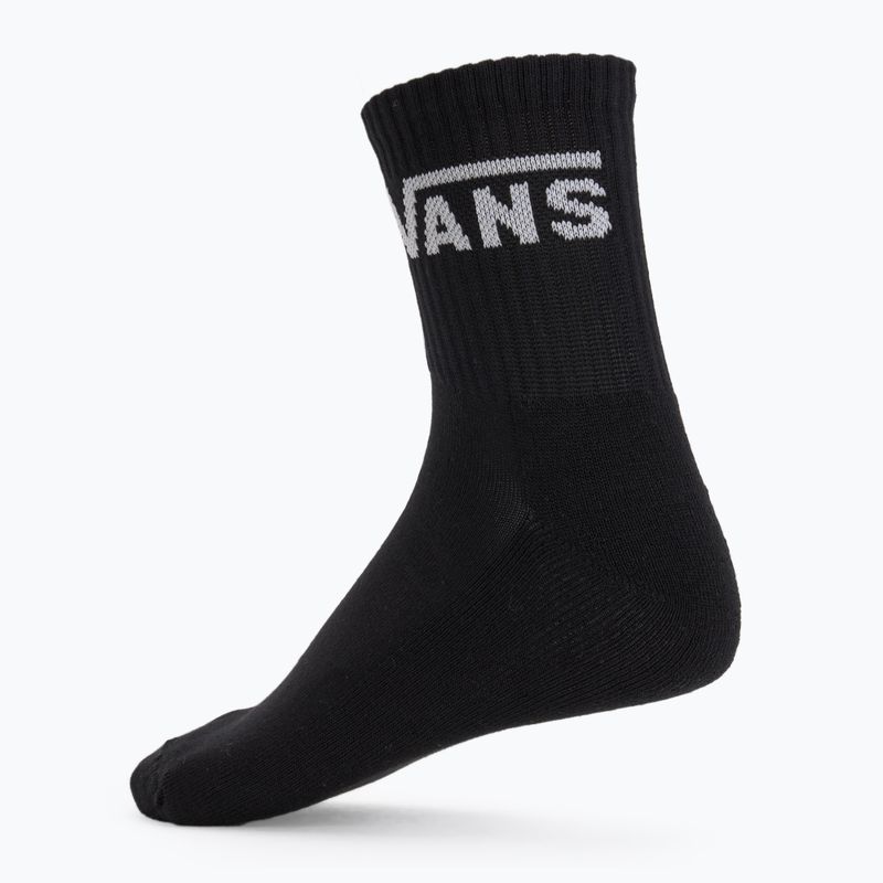 Men's Vans Classic Half Crew socks 3 pairs black 2