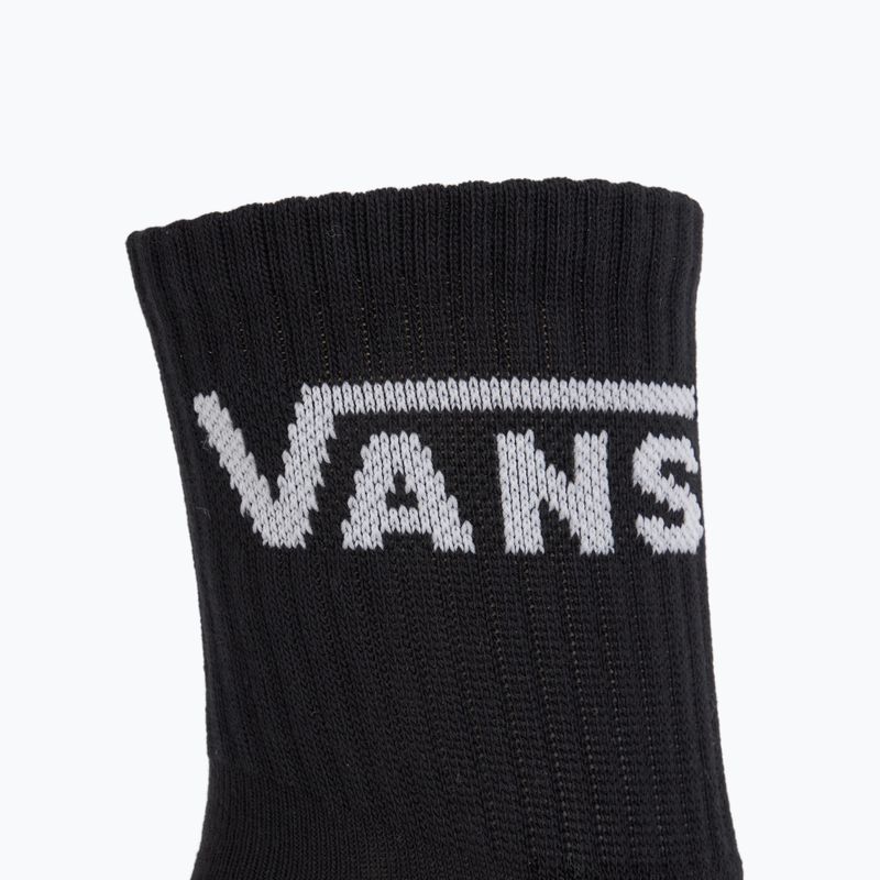 Men's Vans Classic Half Crew socks 3 pairs black 3