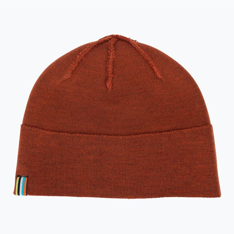 Smartwool The Lid pecan brown heather winter hat 4