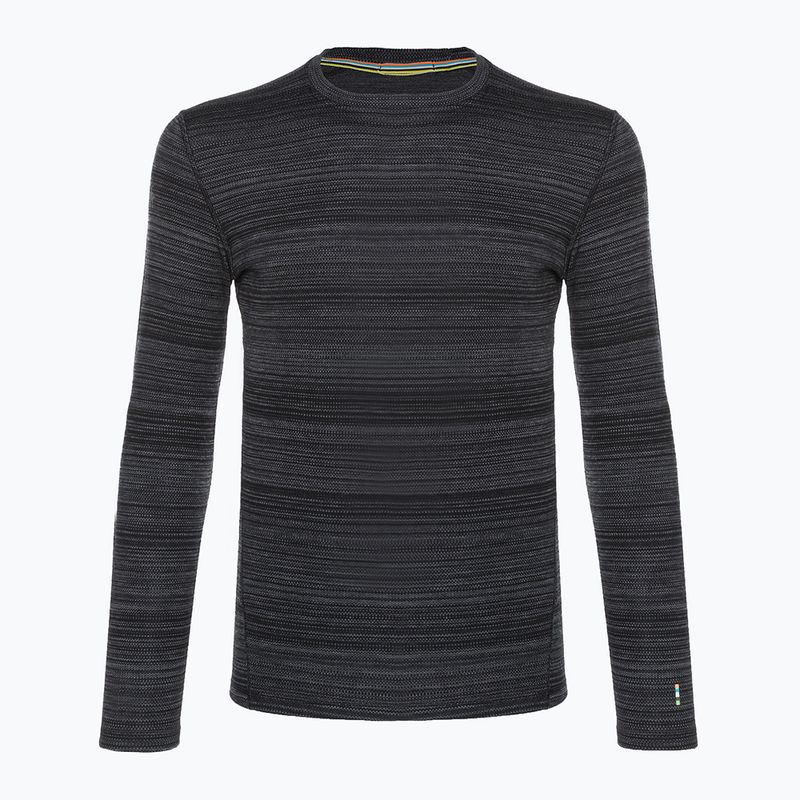 Men's Smartwool Merino 250 Baselayer Crew Boxed thermal T-shirt black colour shift