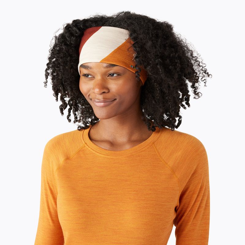 Smartwool Thermal Merino Reversible headband marmalade heather 2