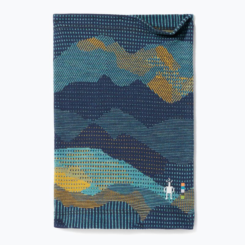 Smartwool Thermal Merino blueberry mtn scape children's snood