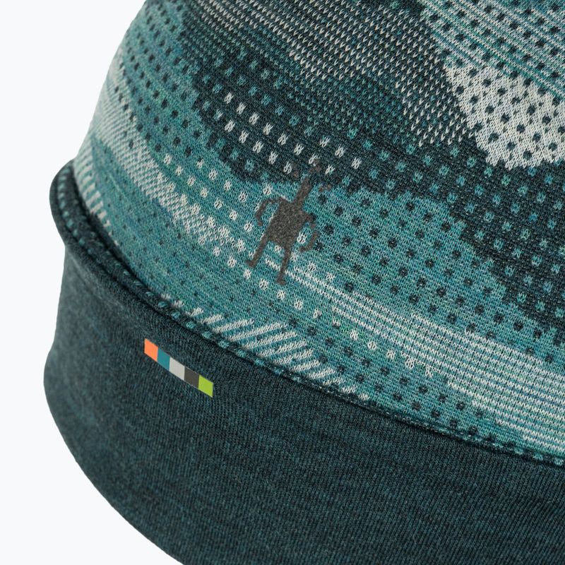 Smartwool Merino Reversible Cuffed cap twilight blue mtn scape 4