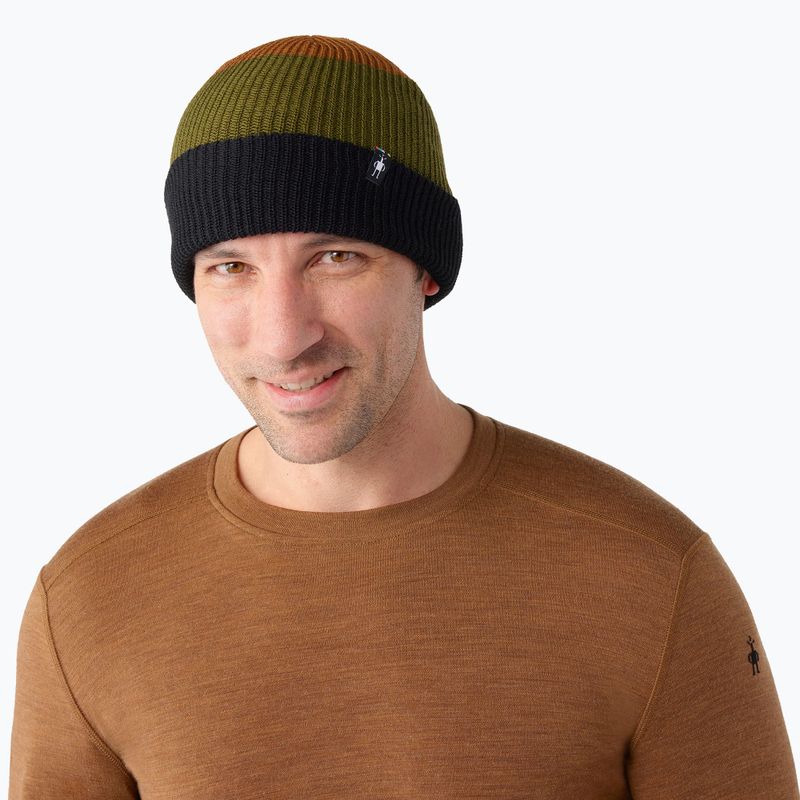 Smartwool Cantar Colorblock winter moss cap 4