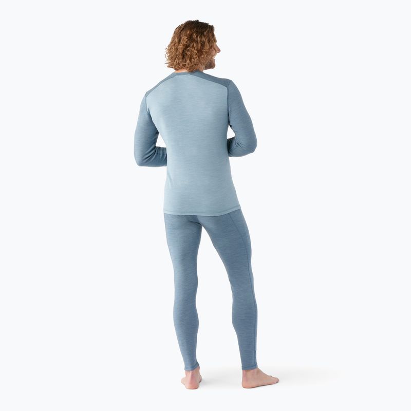 Men's thermal active sweatshirt Smartwool Merino 250 Baselayer Crew Boxed pewter blue-lead 2