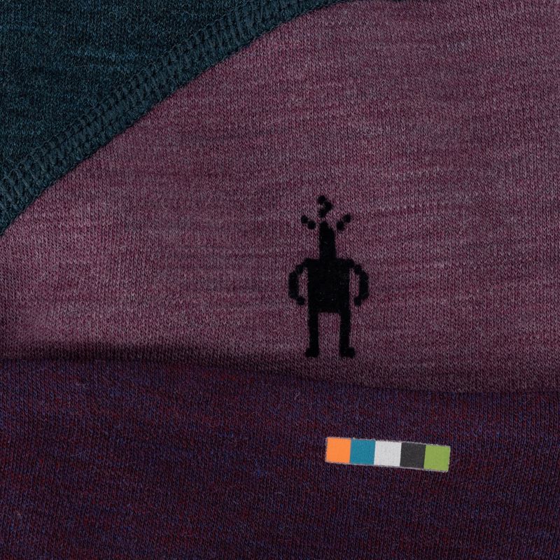 Smartwool Thermal Merino Colorblock winter hat twilight blue heather 3