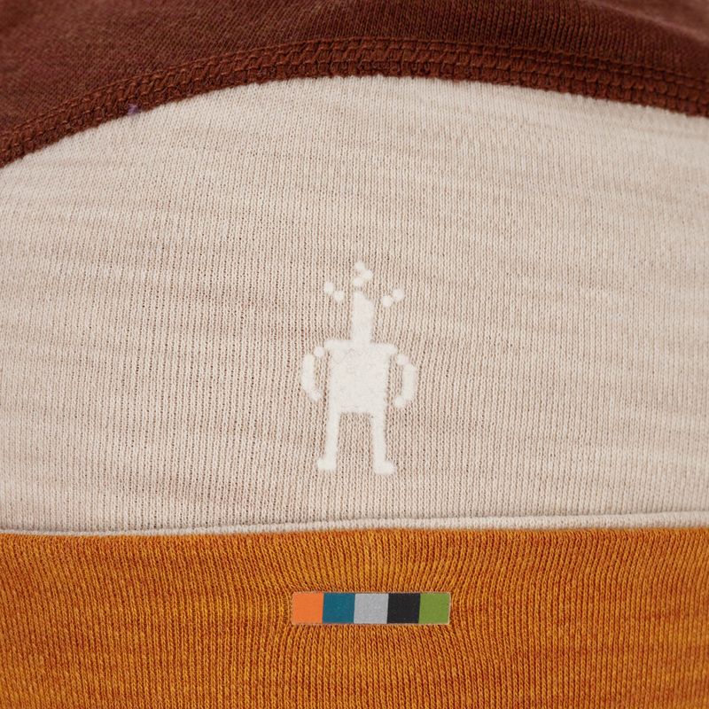 Smartwool Thermal Merino Colorblock winter hat marmalade heather 3