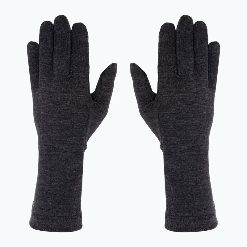 Smartwool Thermal Merino charcoal heather trekking gloves 3