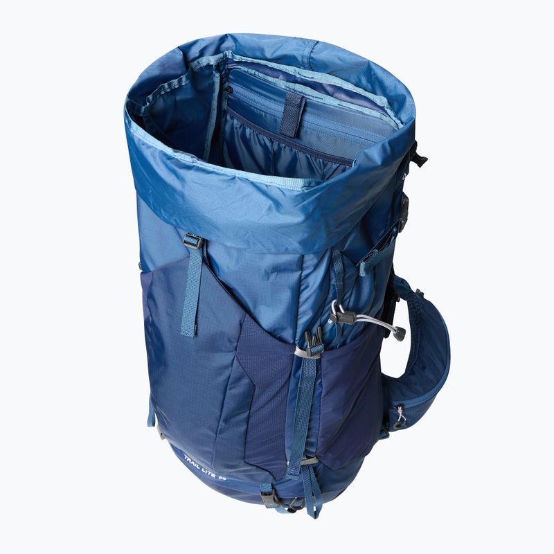 The North Face Trail Lite 50 l hiking backpack shady blue/summit navy 5