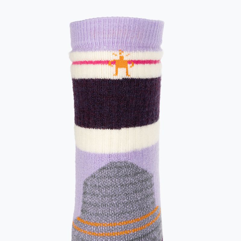 Women's trekking socks Smartwool Hike Full Cushion Saturnsphere Crew ultra violet 3