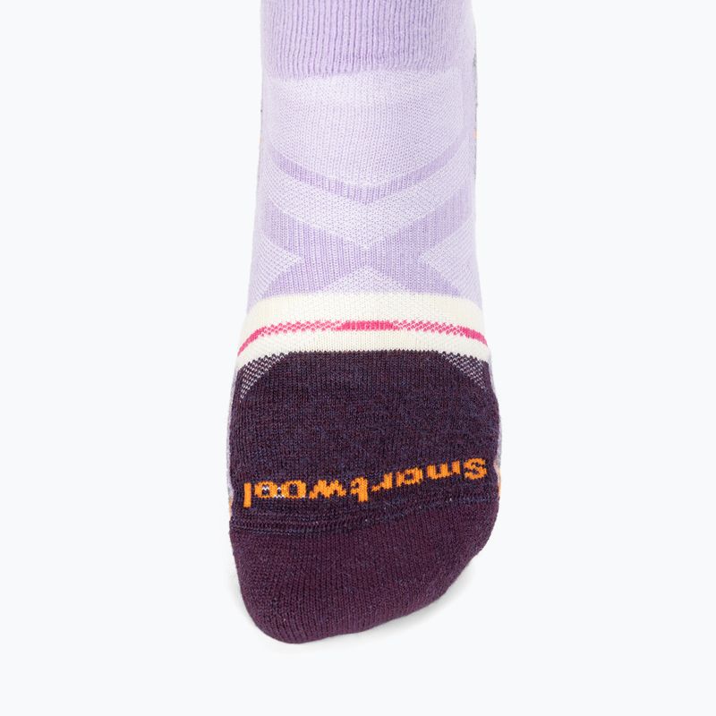 Women's trekking socks Smartwool Hike Full Cushion Saturnsphere Crew ultra violet 4