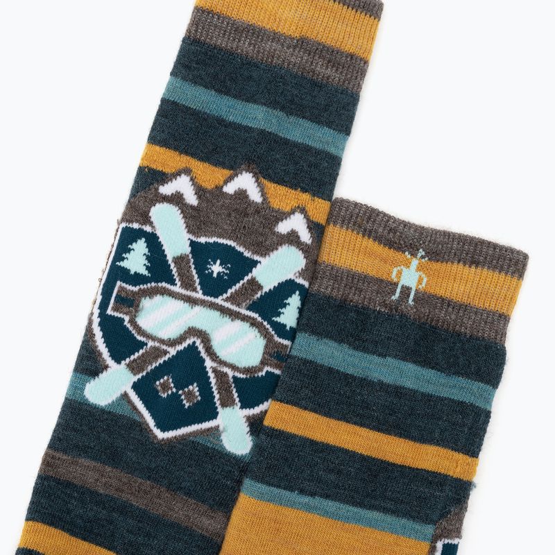 Smartwool Ski Full Cushion Alpine Edge socks twilight blue 3