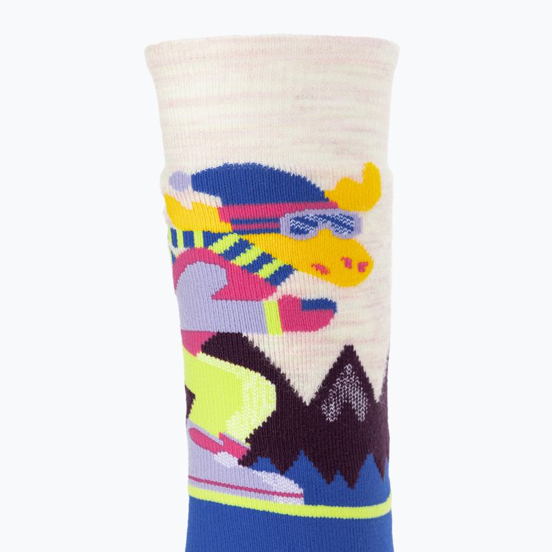Smartwool children's socks Wintersport Full Cushion Mountain Moose Pattern OTC moonbeam 3