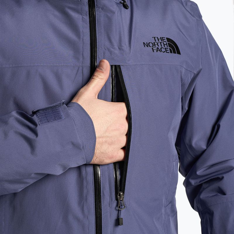 Men's ski jacket The North Face Descendit cave blue 3