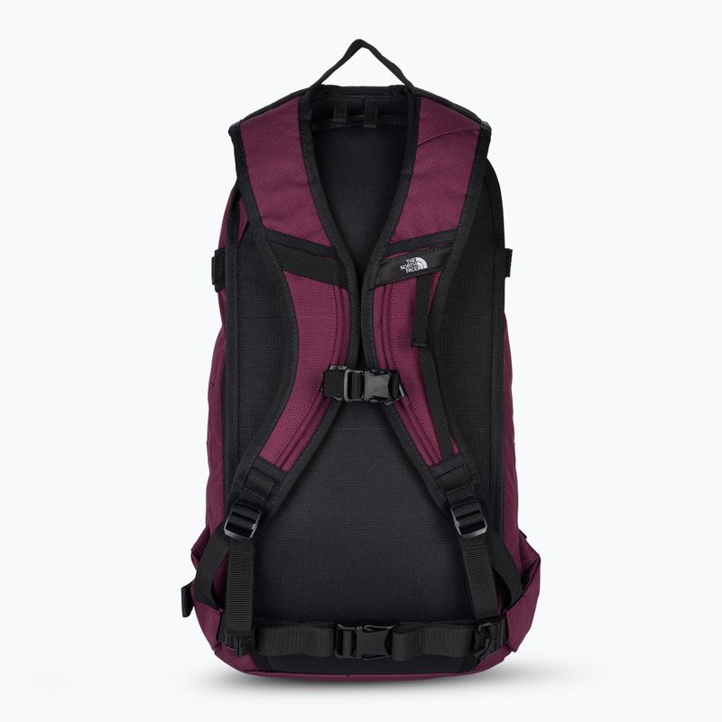 Women's snowboard backpack The North Face Slackpack 2.0 20 l boysenberry/mandarin 3