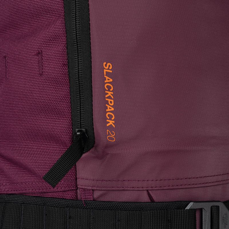 Women's snowboard backpack The North Face Slackpack 2.0 20 l boysenberry/mandarin 6