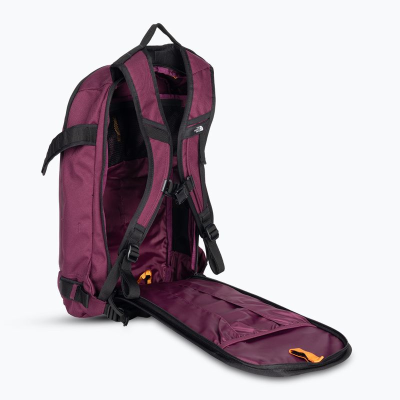 Women's snowboard backpack The North Face Slackpack 2.0 20 l boysenberry/mandarin 8