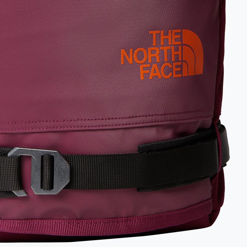 Women's snowboard backpack The North Face Slackpack 2.0 20 l boysenberry/mandarin 5