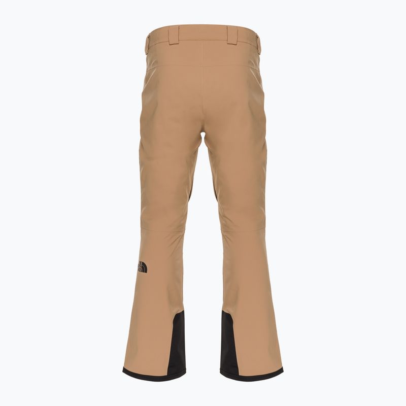 Men's ski trousers The North Face Chakal almond butter/black 2
